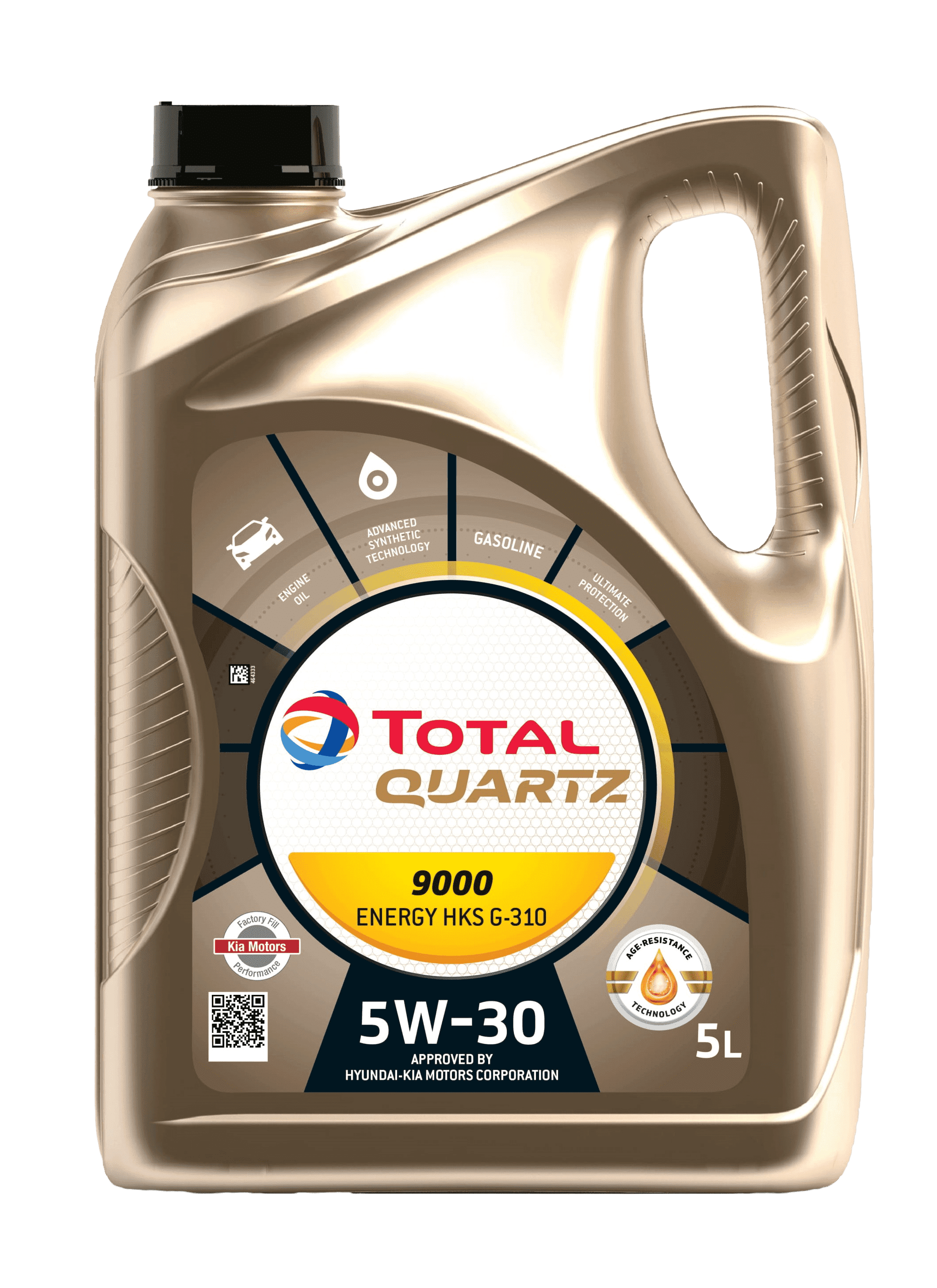 Моторное масло Total QUARTZ 9000 ENERGY HKS 5W30, 5л